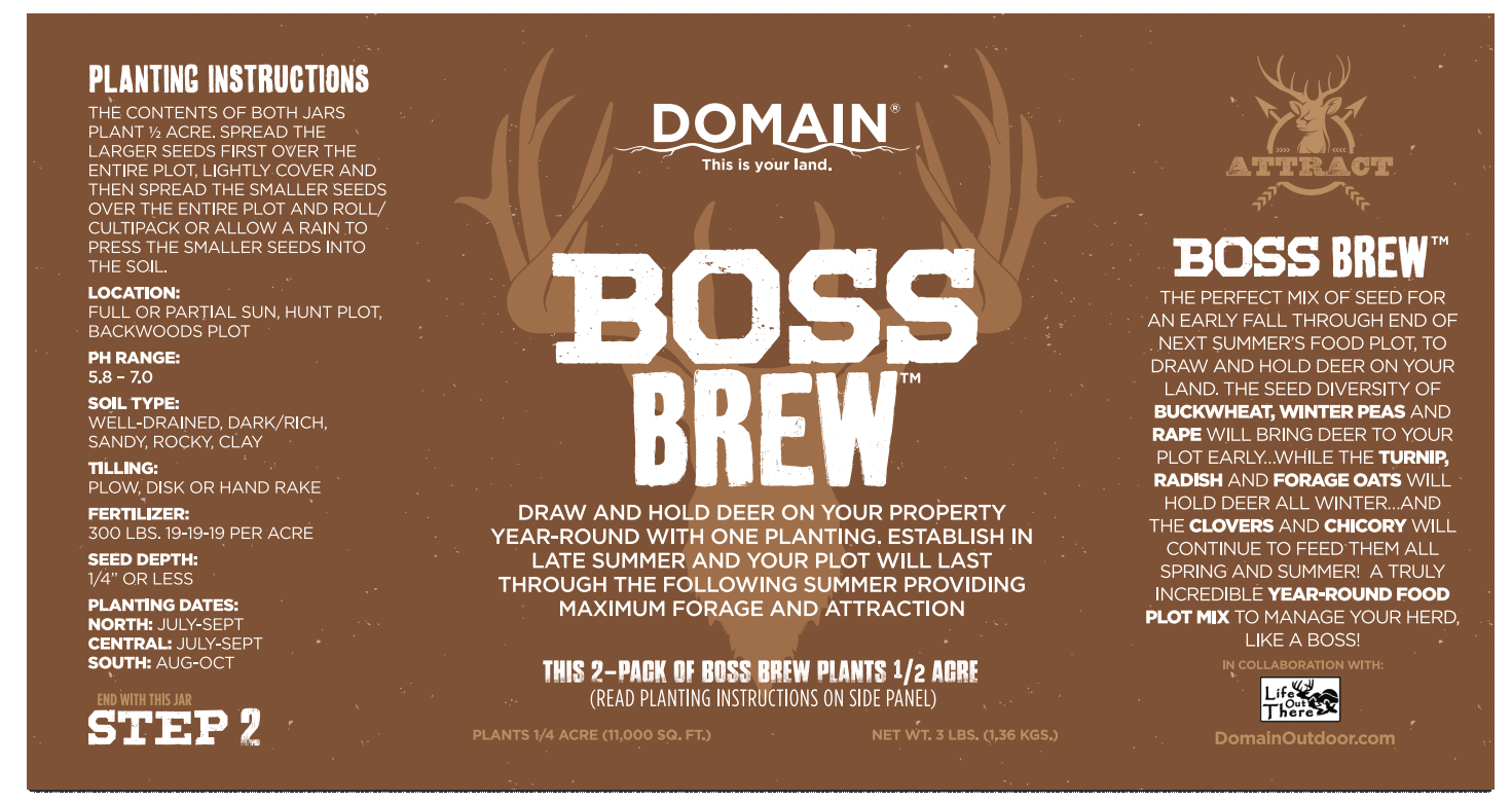Boss Brew™ Food Plot Seed