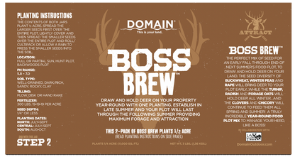 Boss Brew™ Food Plot Seed