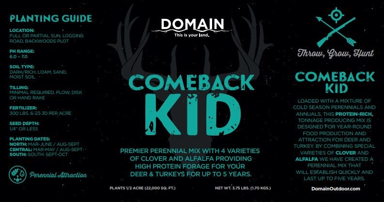 Comeback Kid™ Food Plot Seed