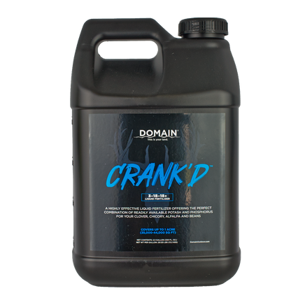 Doman Outdoor Crank'd™ 3-18-18+ Food Plot Liquid