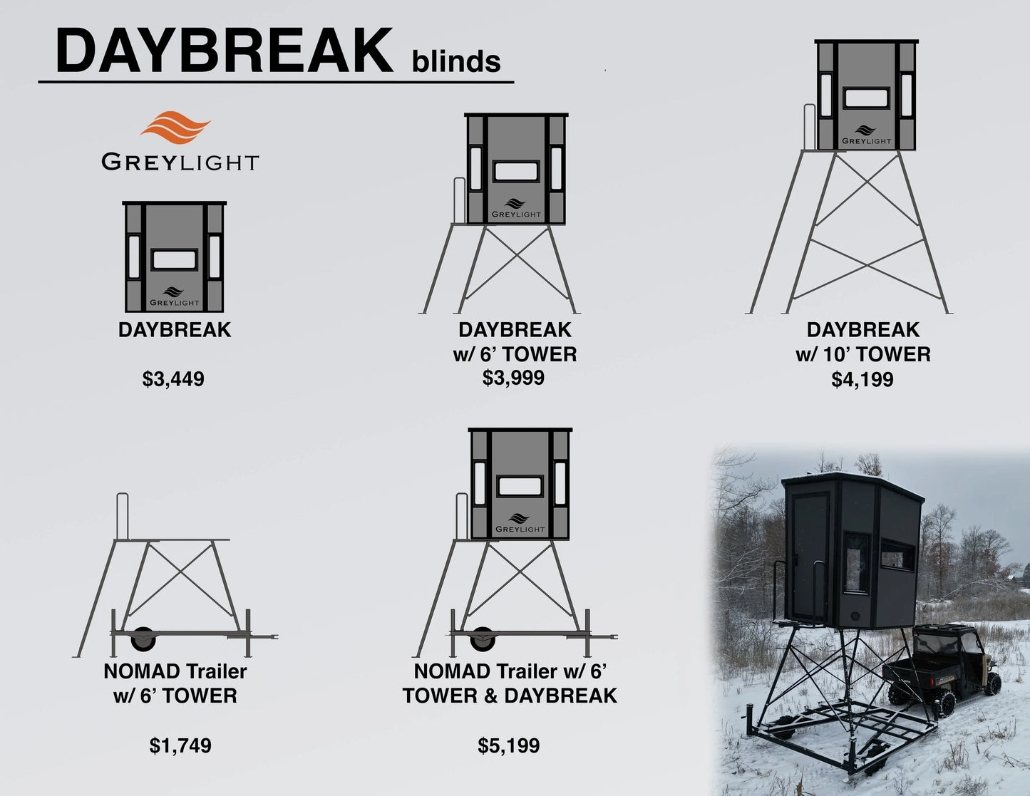 Greylight Daybreak Premium 6x6 Insulated Hunting Blind