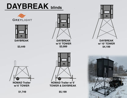 Greylight Daybreak Premium 6x6 Insulated Hunting Blind