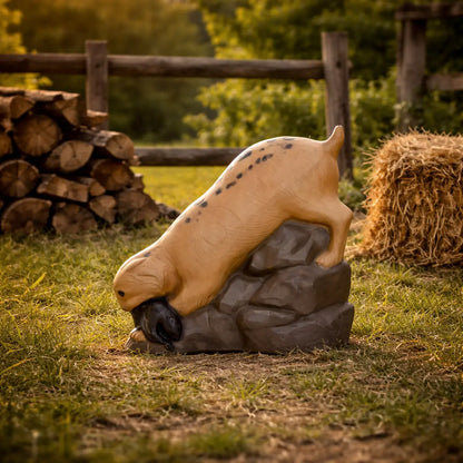 Delta McKenzie Bobcat Archery Target in the field