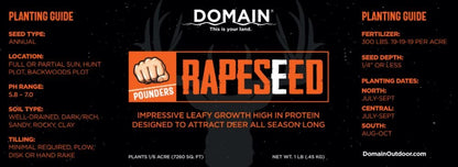 Domain Pounder – Rapeseed Food Plot Seed