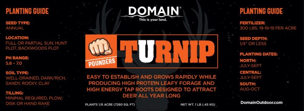Domain Pounder – Turnip Food Plot Seed