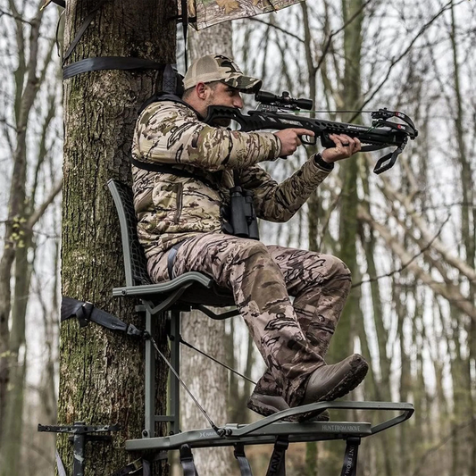 Hawk Helium Kickback Lvl Hang-On Treestand - 20lbs