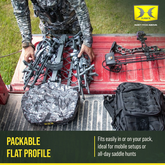 Hawk Helium Ultra Lite Hang-On Treestand - 11lbs