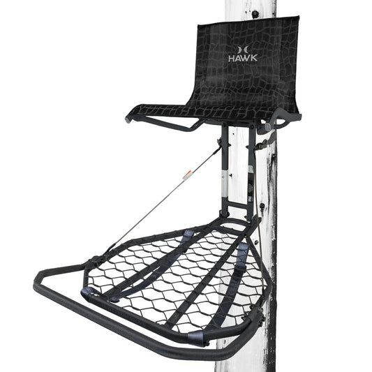 Hawk Kickback Lvl Hang-On Treestand - 19.5lbs