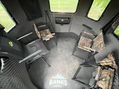 Deer Blind Insulation Kit - Heavy-Duty 12" x 12" Vibredux™ Foam