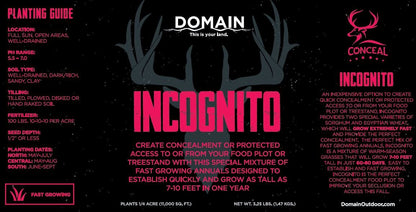 Incognito™ Food Plot Seed
