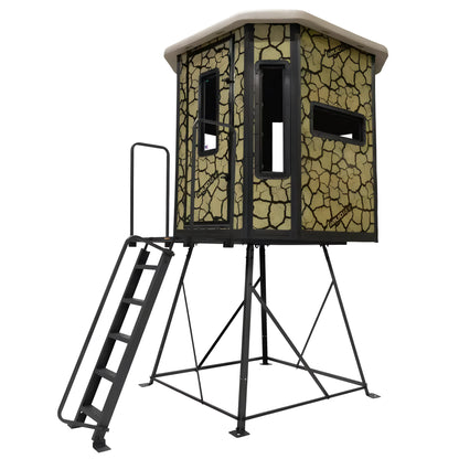 Muddy Bull 6 x 6' Hunting Blind & 5' Tower