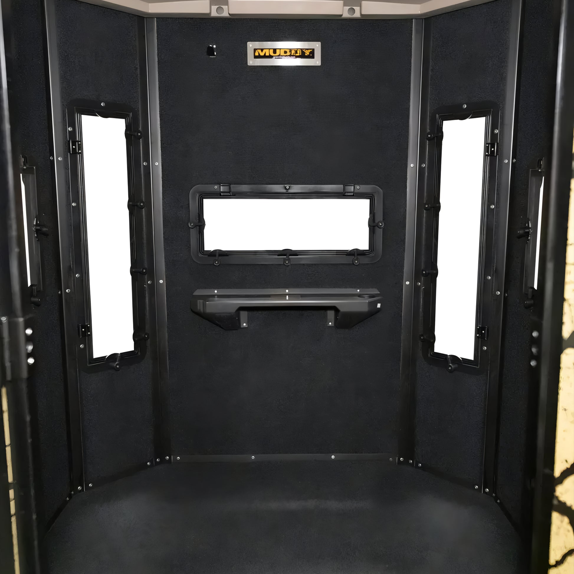 Muddy Bull 6' x 6' Hunting Blind Inside View
