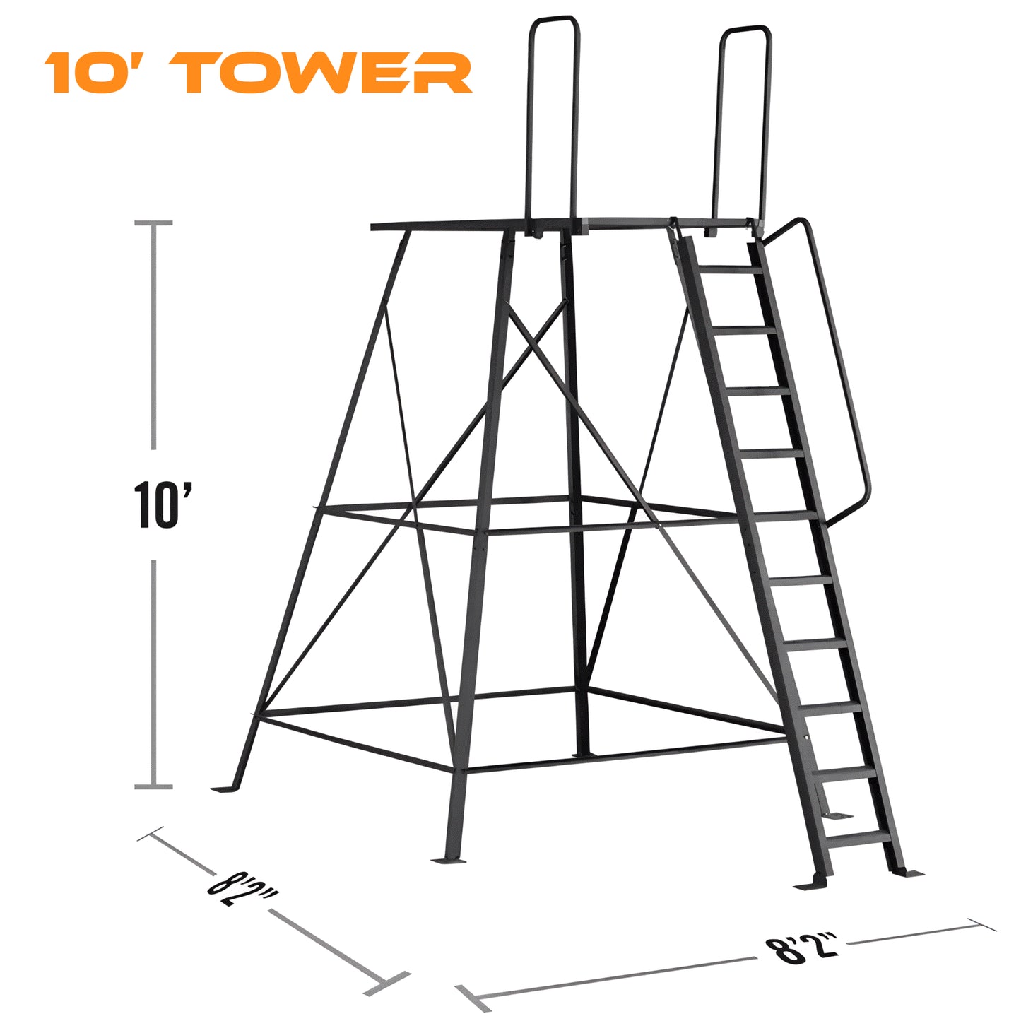Muddy 10' Tower