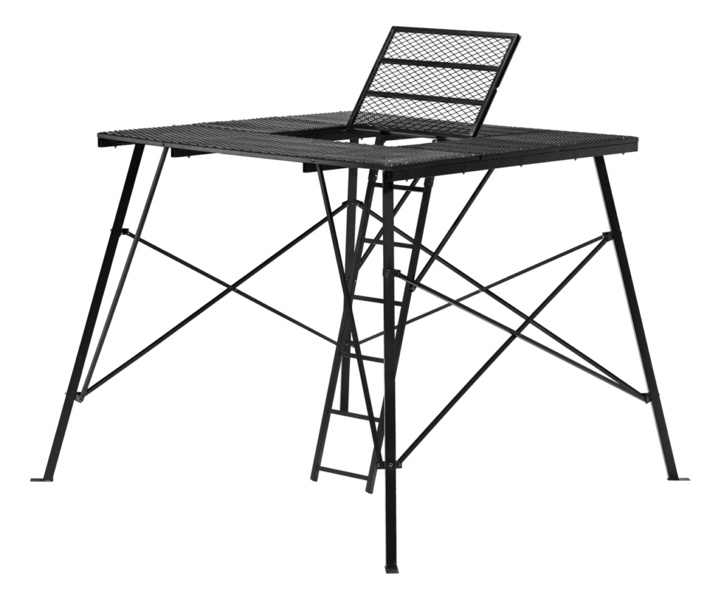 Muddy Blind Trap Door Platform