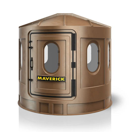Maverick XL Deer Hunting Blind - Brown