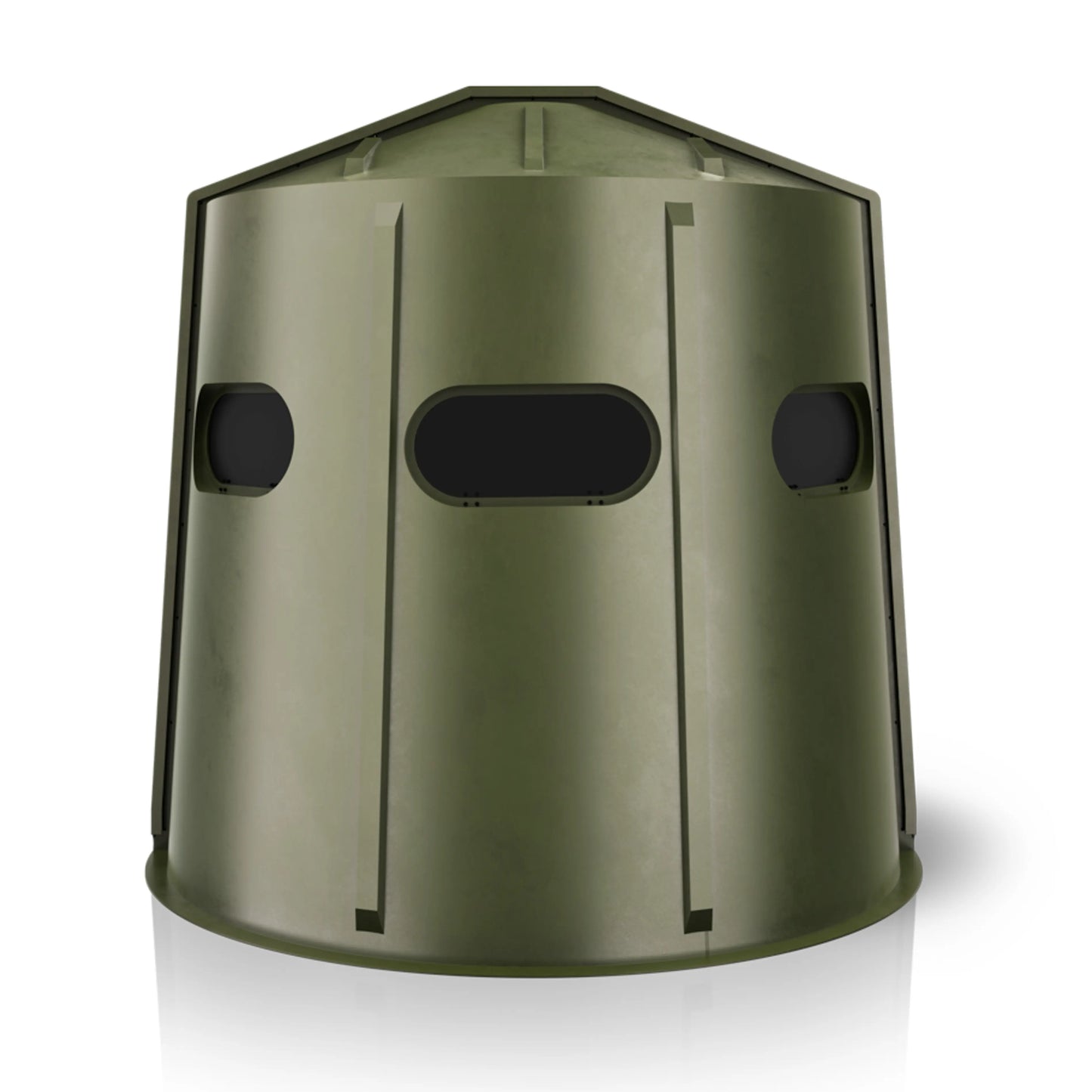Maverick 5 Shooter GX green deer hunting blind multi-angle product view, portable ground blind sold by Outdoors For Less