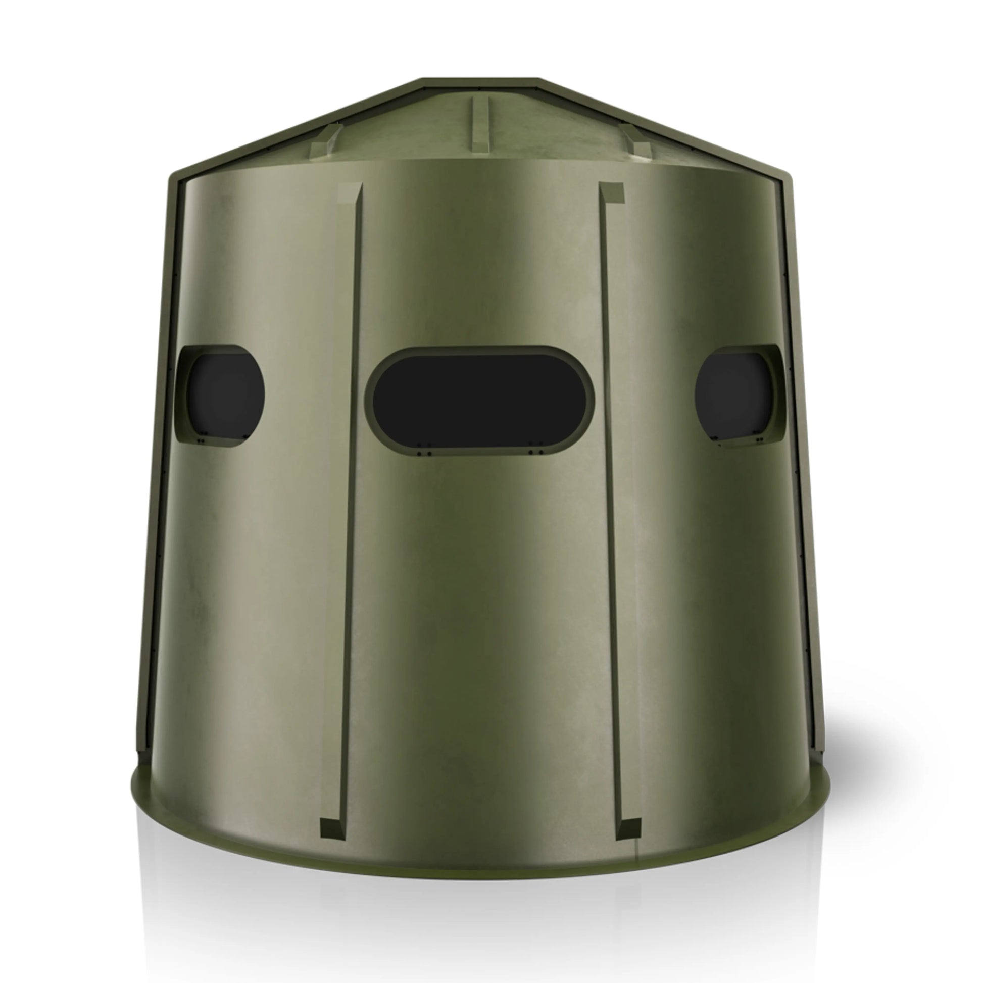 Maverick 5 Shooter GX green deer hunting blind multi-angle product view, portable ground blind sold by Outdoors For Less