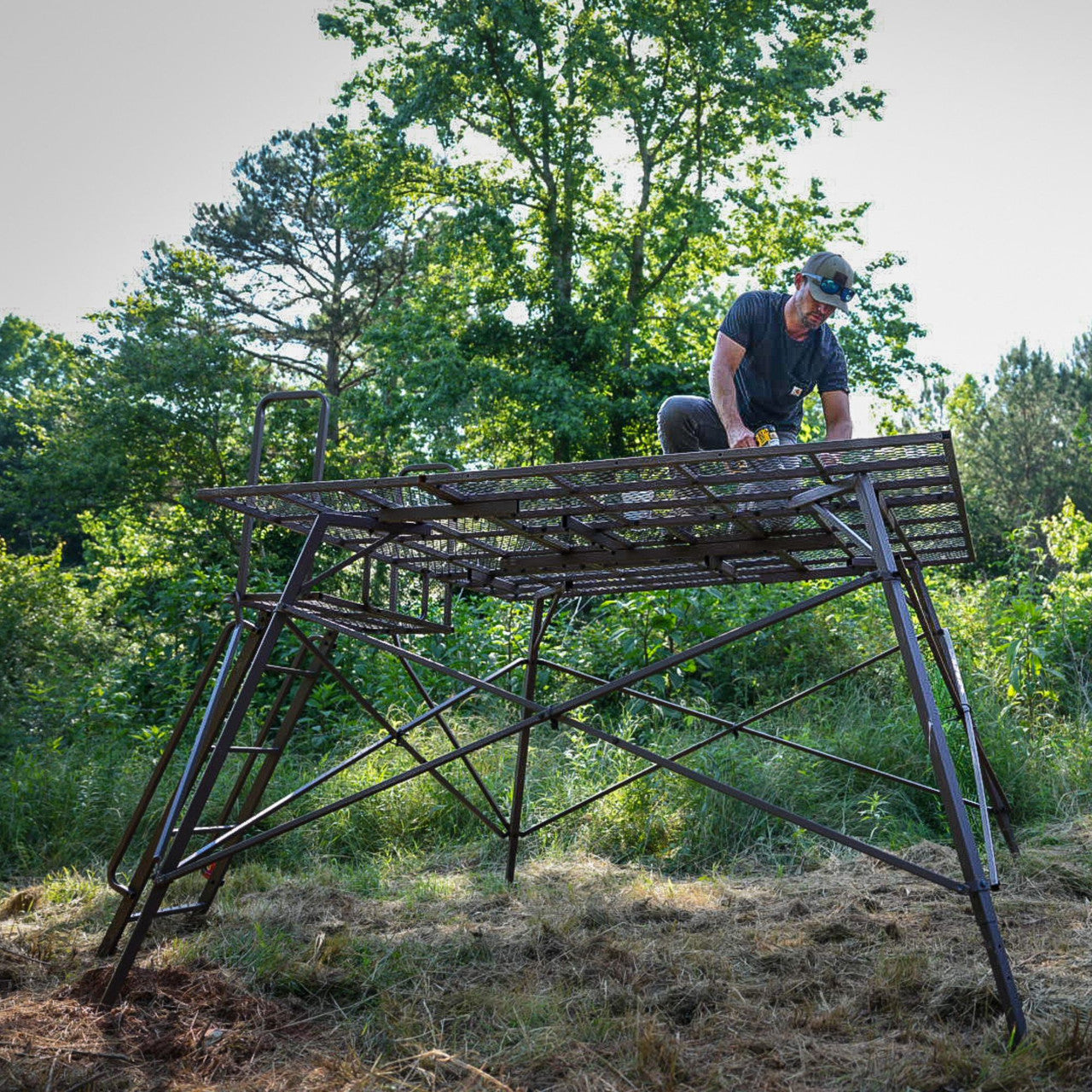 Nex-Level Adjustable Elevate 5' to 10' Platform by Maverick Hunting