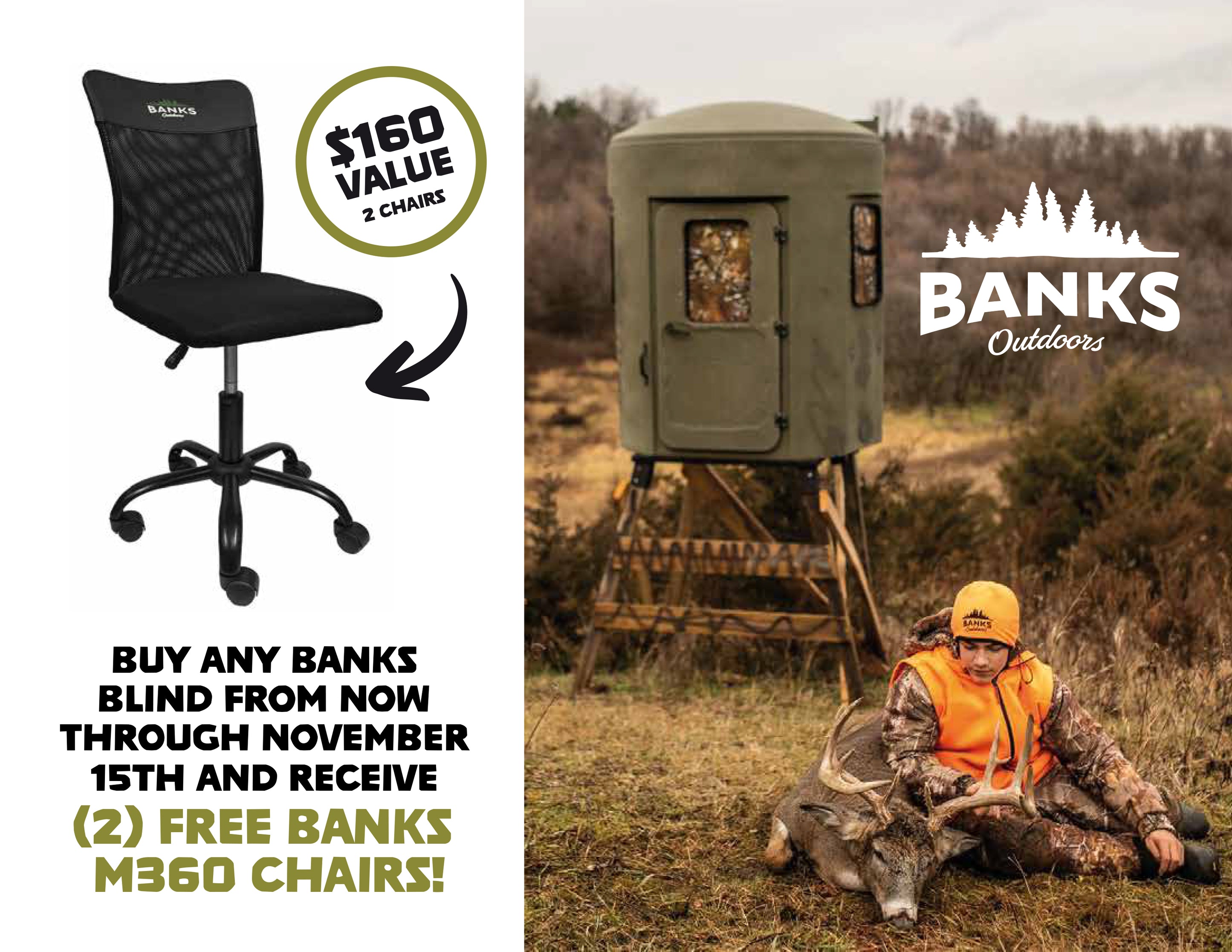 Banks Outdoors Stump 2 Phantom Edition Hunting Blind Outdoors For Less