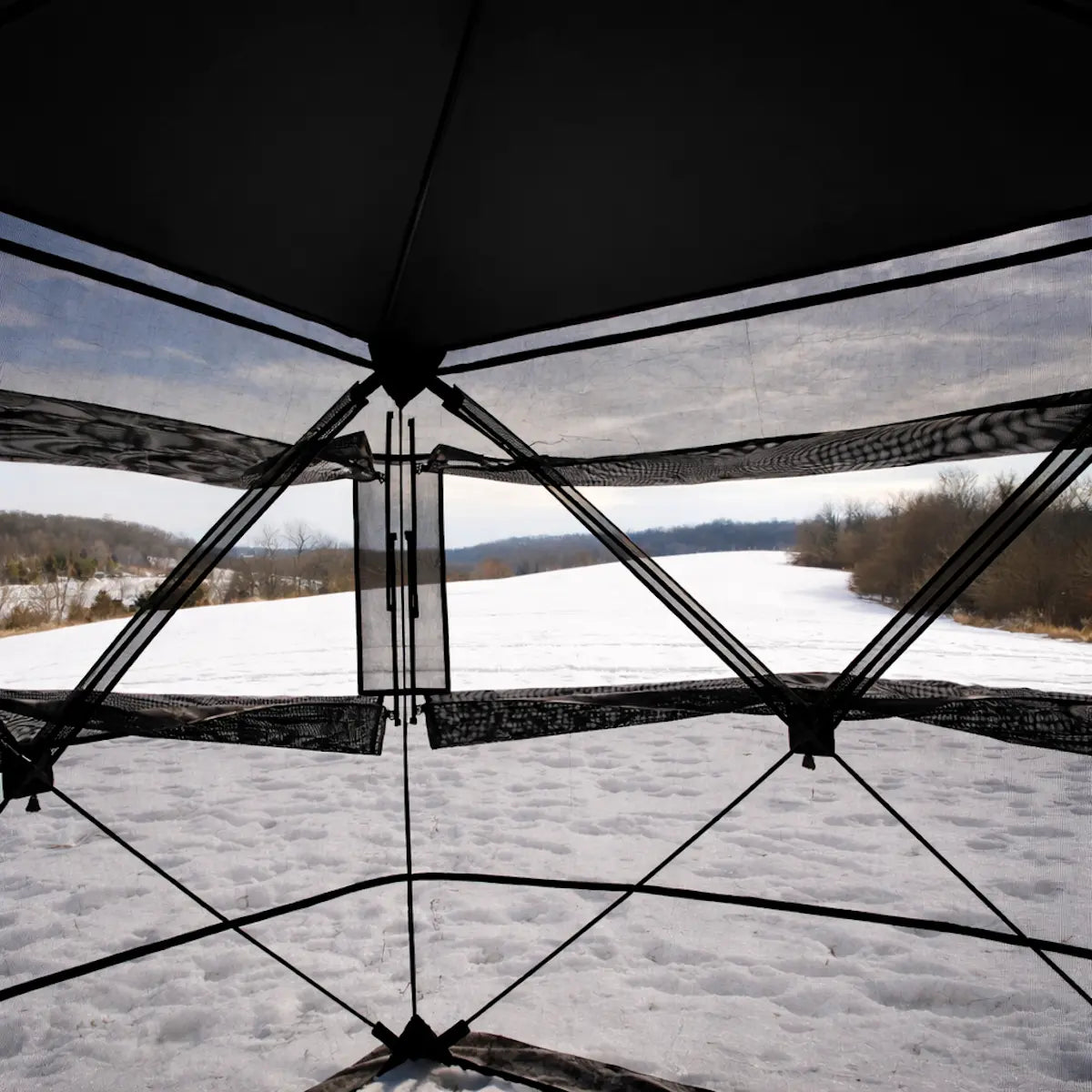 hunting tent see through Muddy Prevue 3 Ground Blind