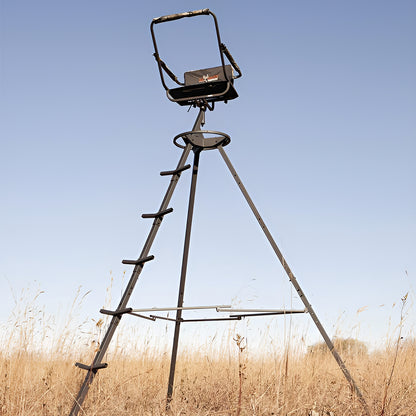 Big Game® Pursuit 12' 1-Person Tripod Stand - 360 Degree Swivel