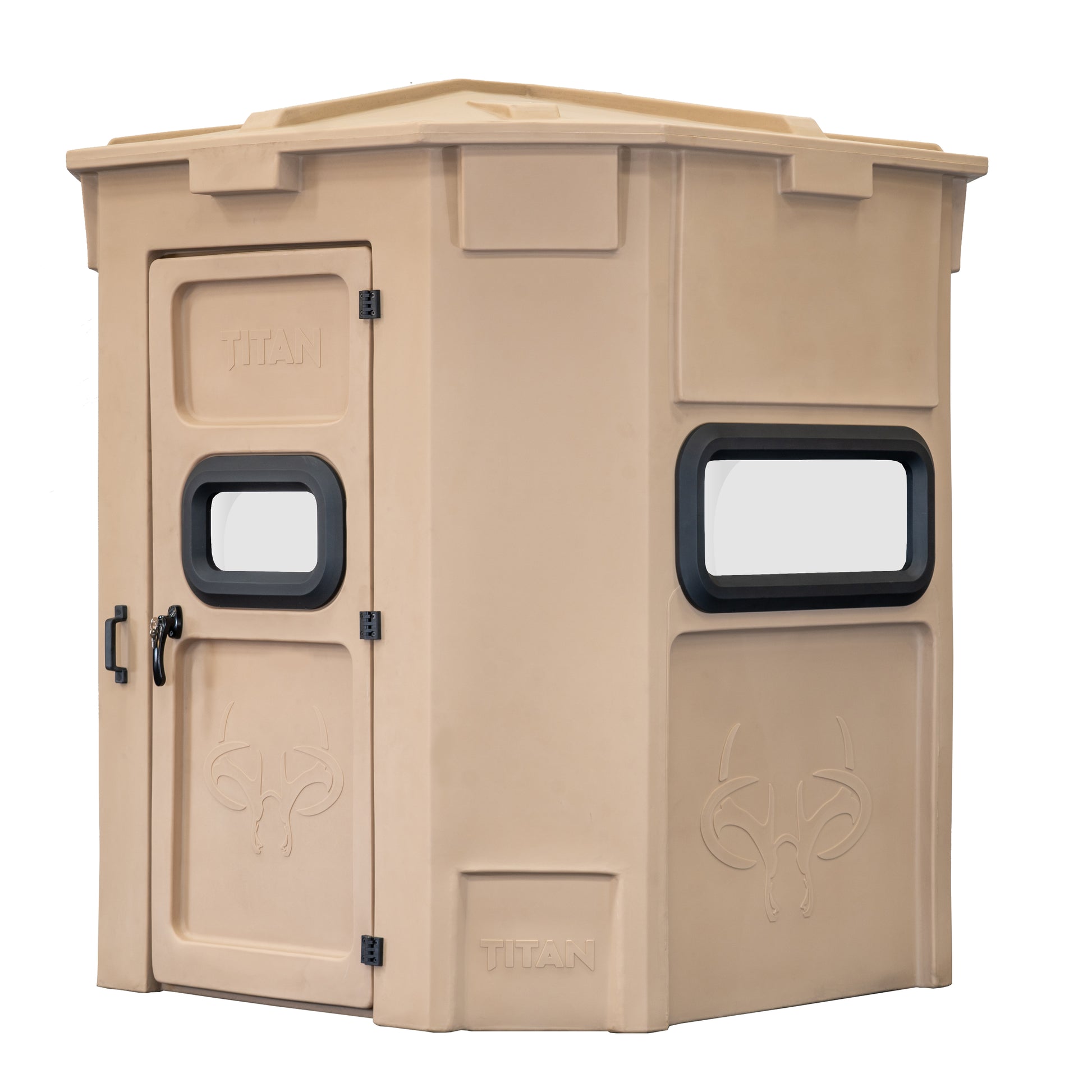 Titan Hunting Blinds - Pro Rifle Blind - Tan