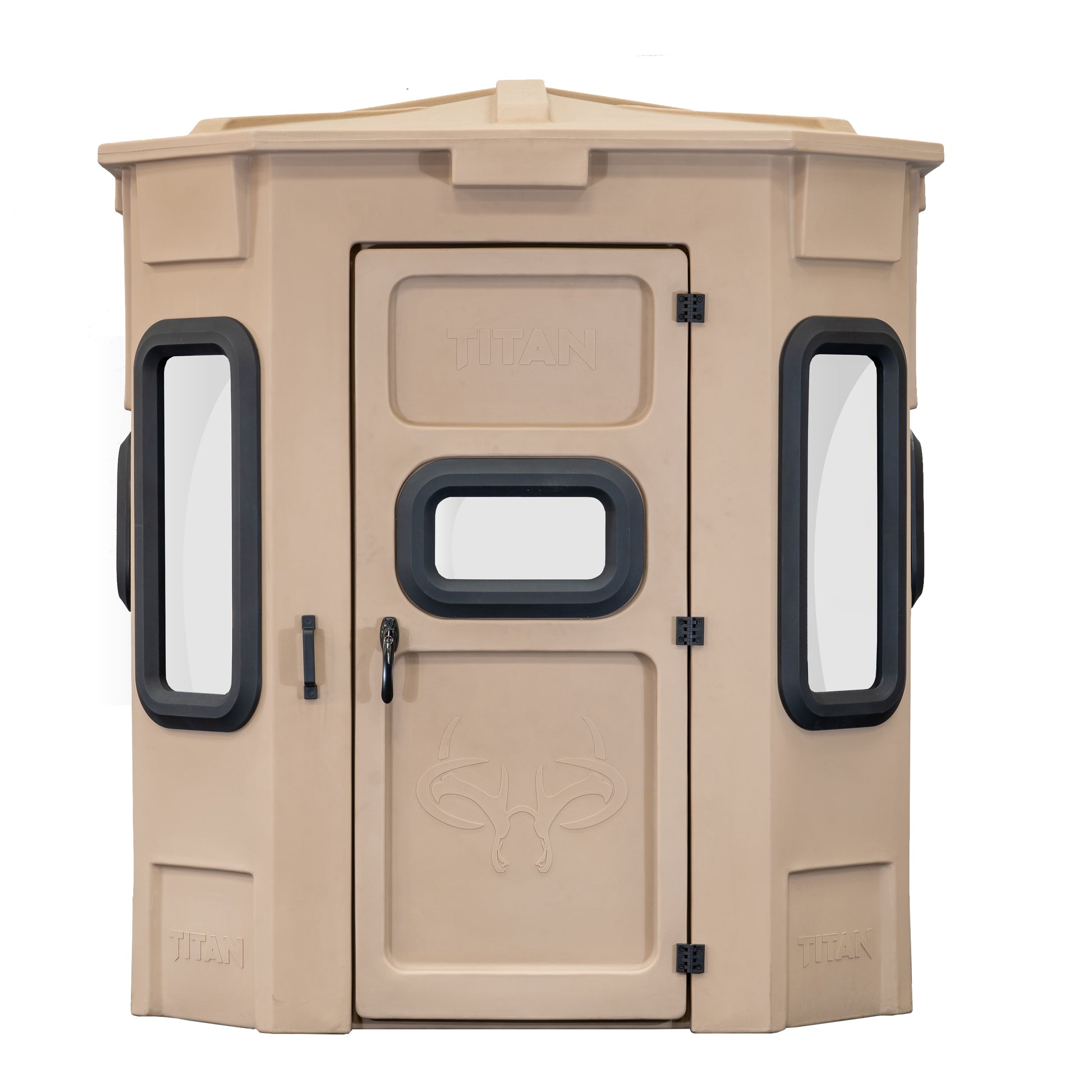 Titan Hunting Blinds - Pro Bow & Rifle Combo Blind - Tan