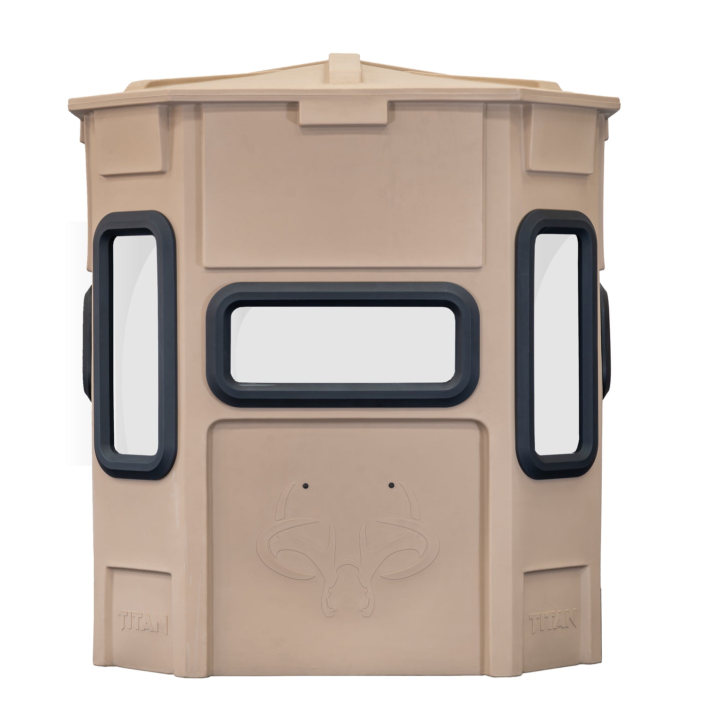 Titan Hunting Blinds - Pro Bow & Rifle Combo Blind w/ 8ft Tower and FREE Chair