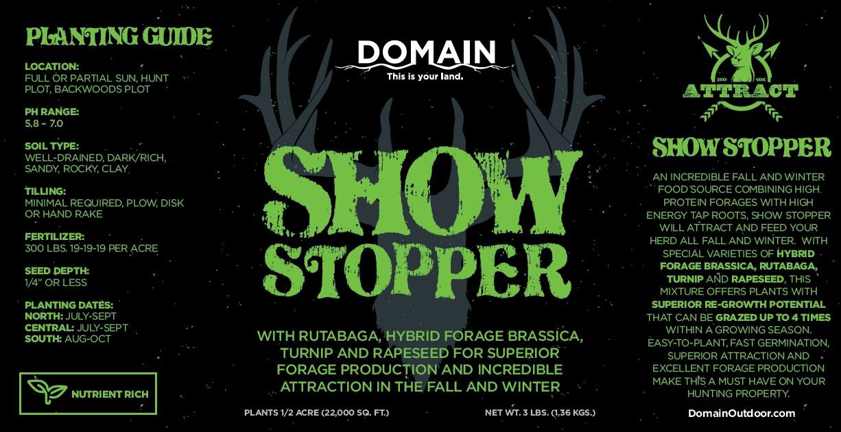 Show Stopper™ Food Plot Seed