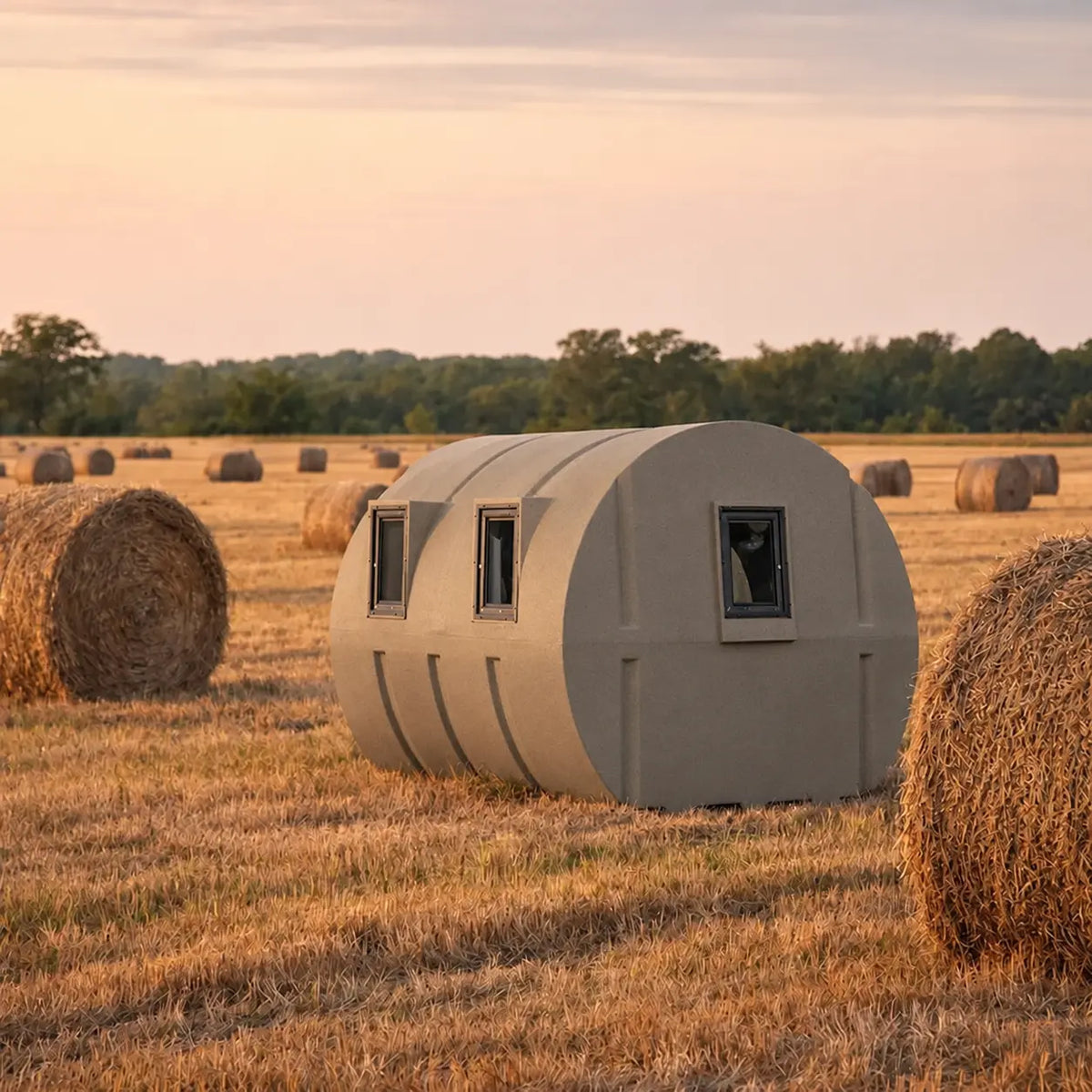 Sportsman's Condo Bale Condo 79" x 72" Deer Hunting Blind