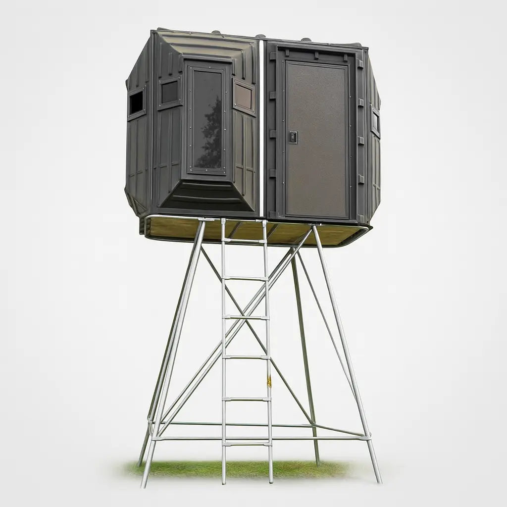 The Blynd 4'x8' Bow Hunting Blind with Full Door