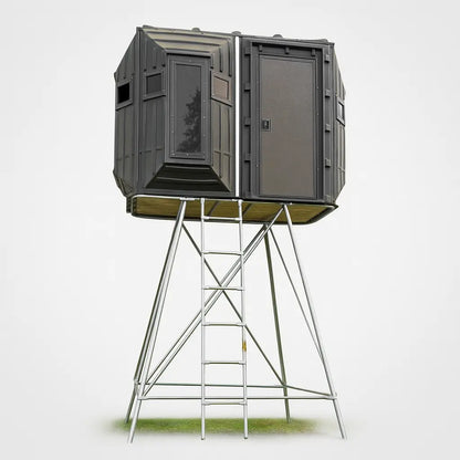 The Blynd 4'x8' Bow Hunting Blind with Full Door
