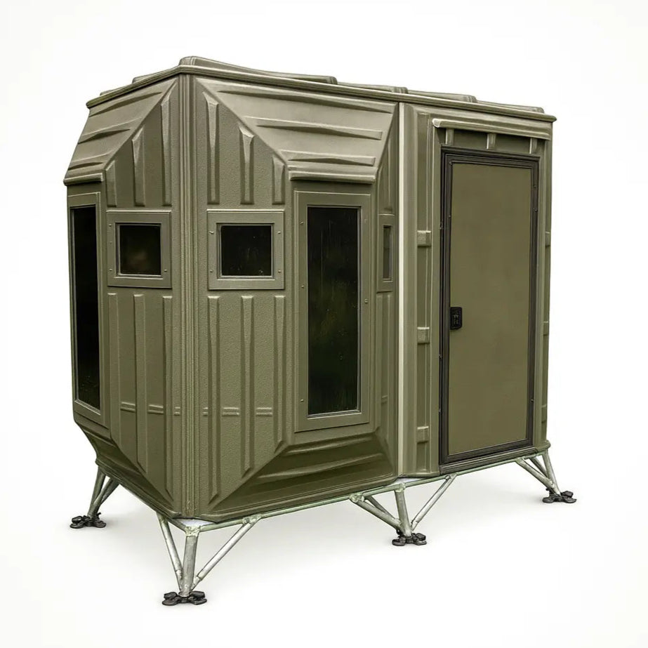 The Blynd 4'x8' Bow Hunting Blind with Full Door