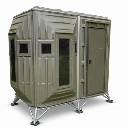 The Blynd 4'x8' Bow Hunting Blind with Full Door