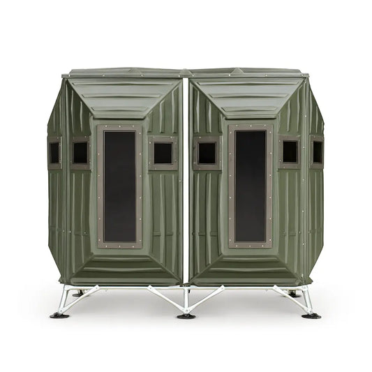 The Blynd 4'x8' Bow Hunting Blind with Full Door