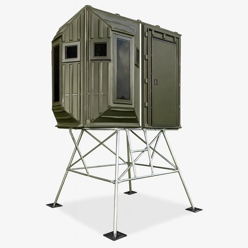 The Blynd 4'x8' Bow Hunting Blind with Full Door