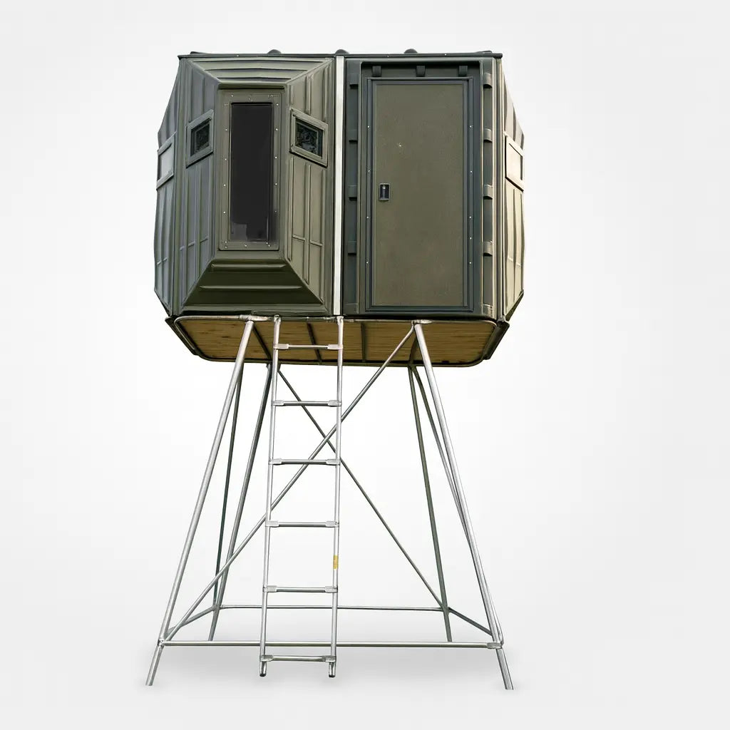 The Blynd 4'x8' Bow Hunting Blind with Full Door