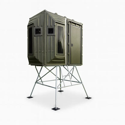 The Blynd 4'x8' Bow Hunting Blind with Full Door
