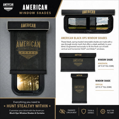American Hunting Blinds Co. - The Chalet - 6.5' x 6.5' Insulated Hunting Blind