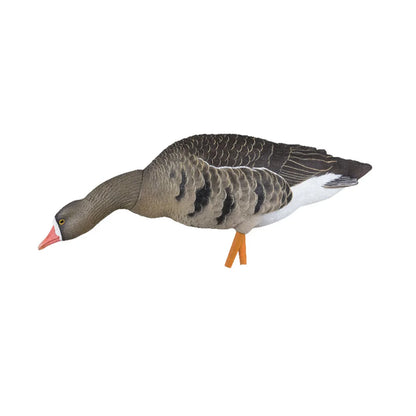 Avian-X AXP Specklebelly low-head feeder decoy, side profile on white background