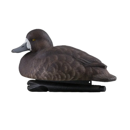 Avian-X TopFlight Bluebills hen floating decoy side profile showing brown plumage