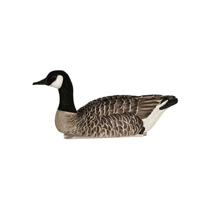 Avian-X Topflight Honkers single floating goose decoy side view showing keel detail on white