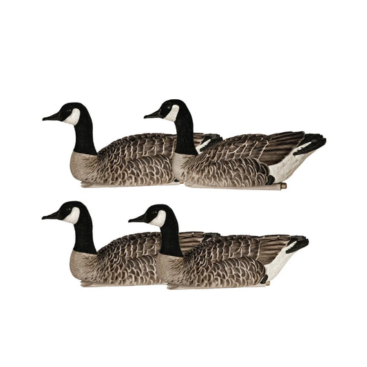 Avian-X Topflight Honkers 4-pack floating Canada goose decoys studio shot on white background