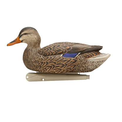 Avian-X TopFlight Mallard hen floating decoy detailed feather paint side view