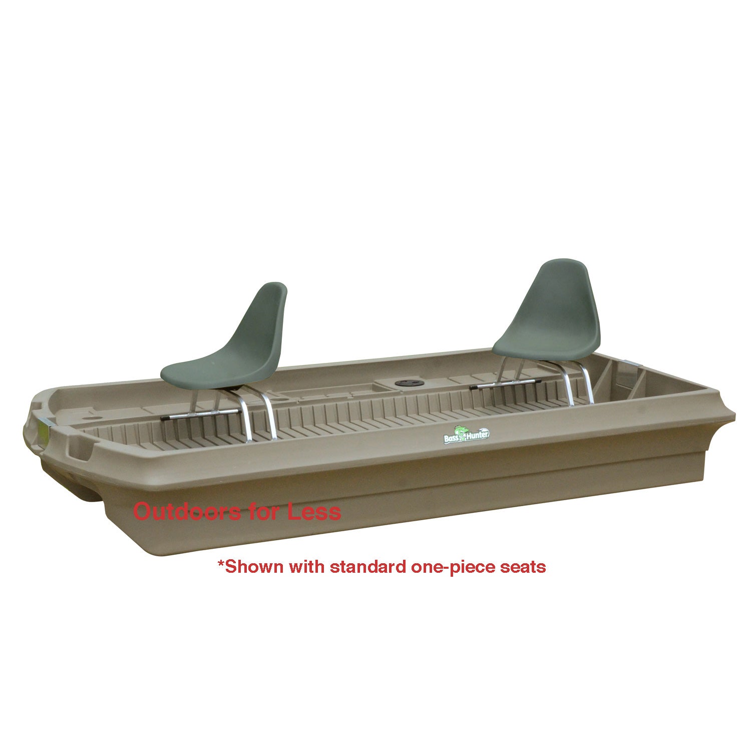 Bass Hunter 120 Small Bass Fishing Boat (10 ft x 54 in) – Outdoors For Less