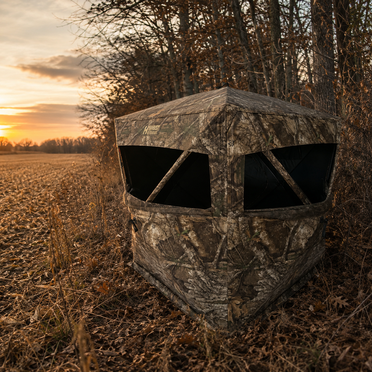 HARVST Outdoors - Brushline 75"x75" Ground Blind