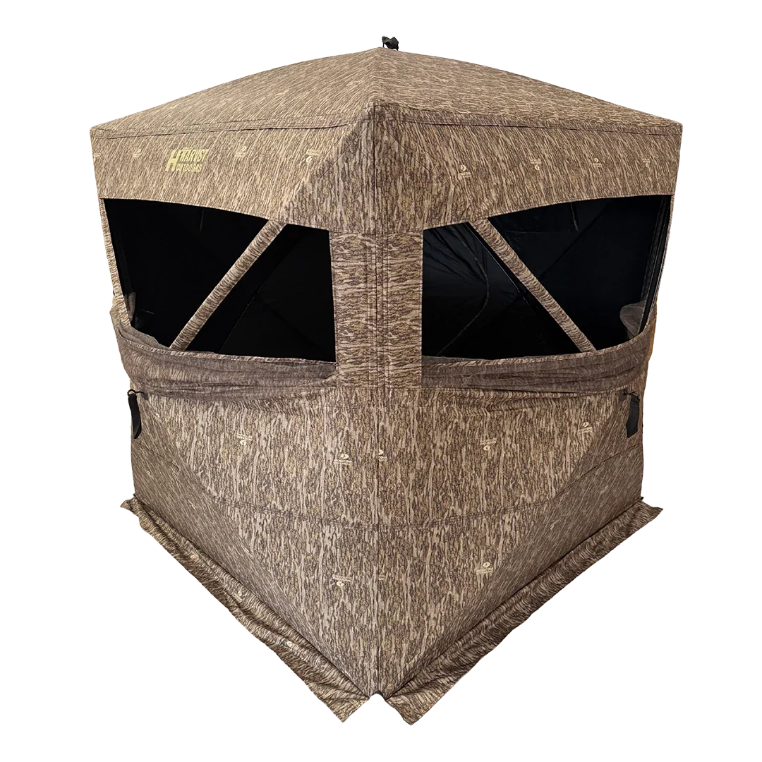 HARVST Outdoors - Brushline 75"x75"  Ground Blind - Shoot-Thru Mesh