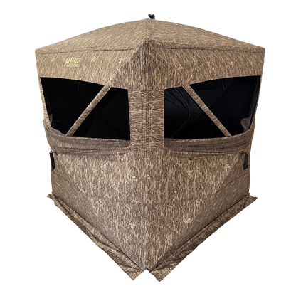 HARVST Outdoors - Brushline 75"x75"  Ground Blind - Shoot-Thru Mesh