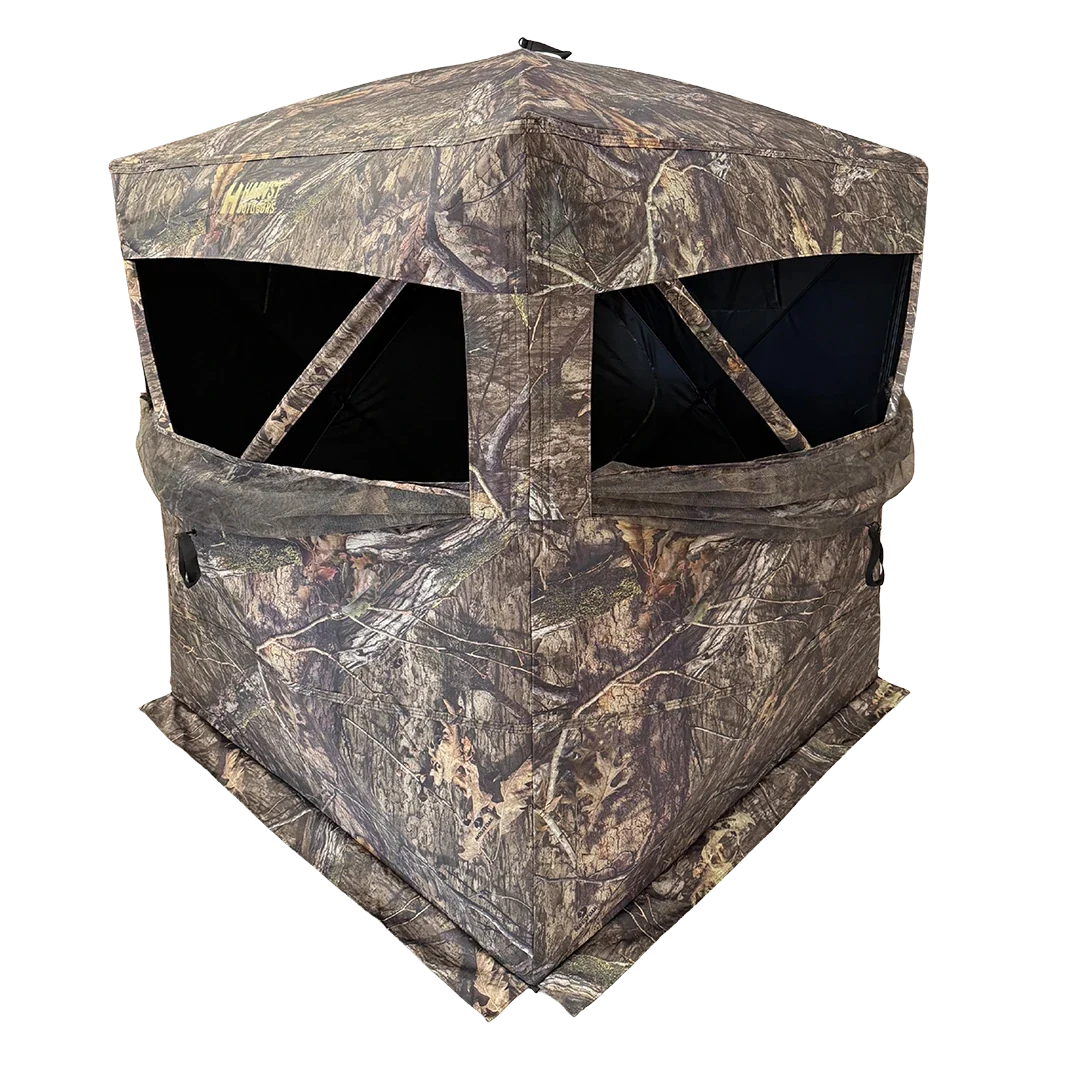 HARVST Outdoors - Brushline 75"x75"  Ground Blind - Shoot-Thru Mesh