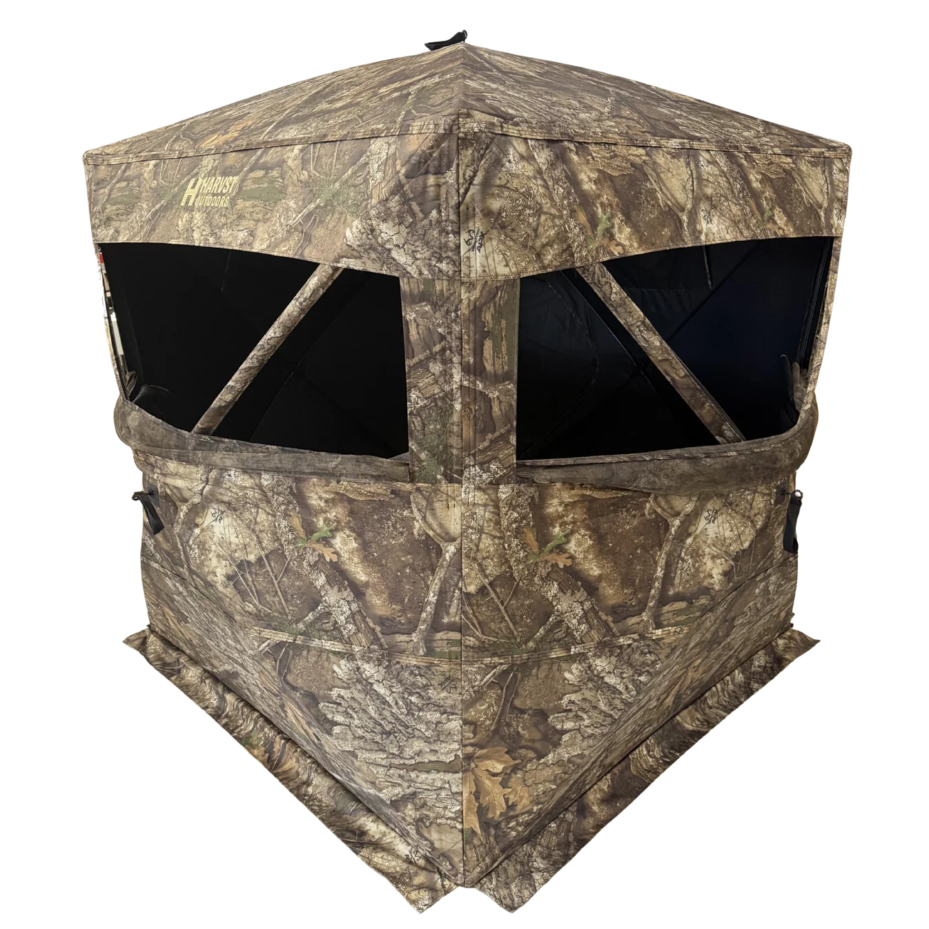 HARVST Outdoors - Brushline 75"x75"  Ground Blind - Shoot-Thru Mesh